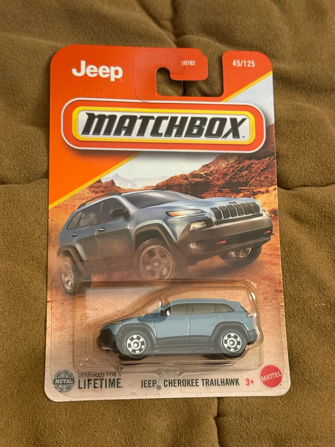 Matchbox Jeep Cherokee Trailhawk Die-cast Toy Car