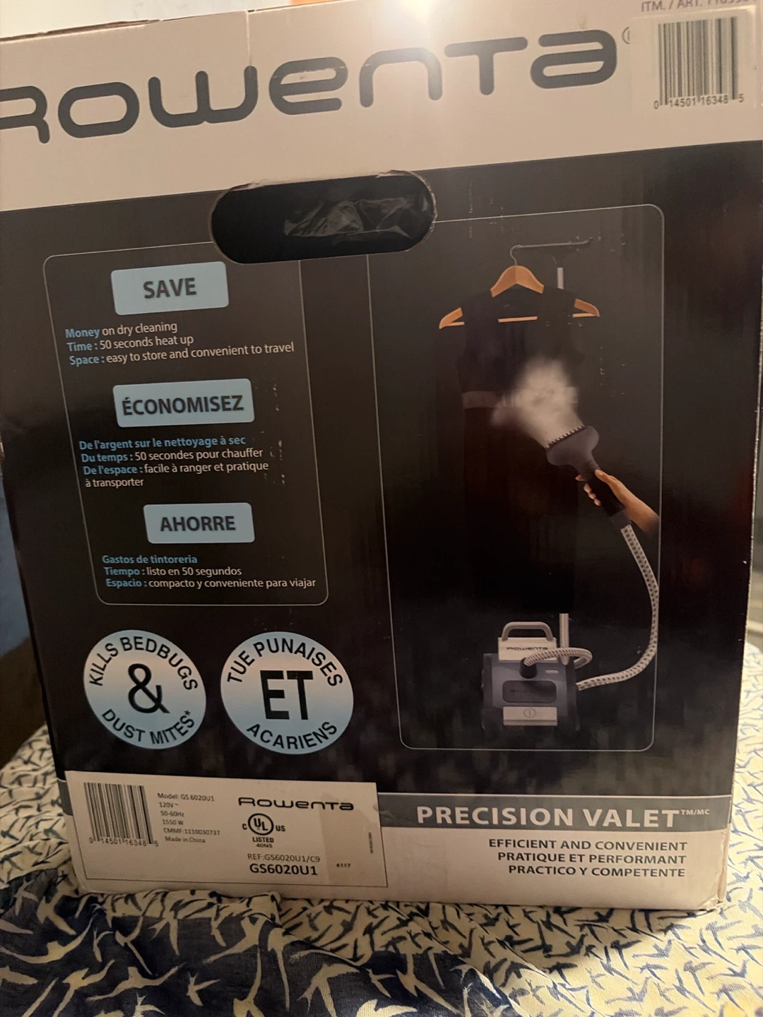 Rowenta Precision Garment Steamer - photo 3