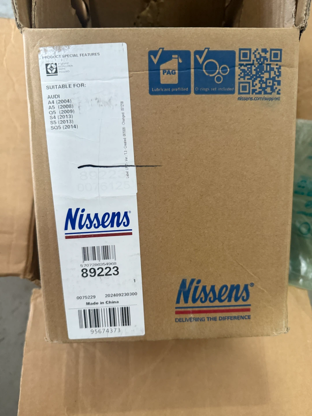 NEW Nissens A/C Compressor Audi S4 S5 SQ5 Q5 A4 3.0T - photo 3