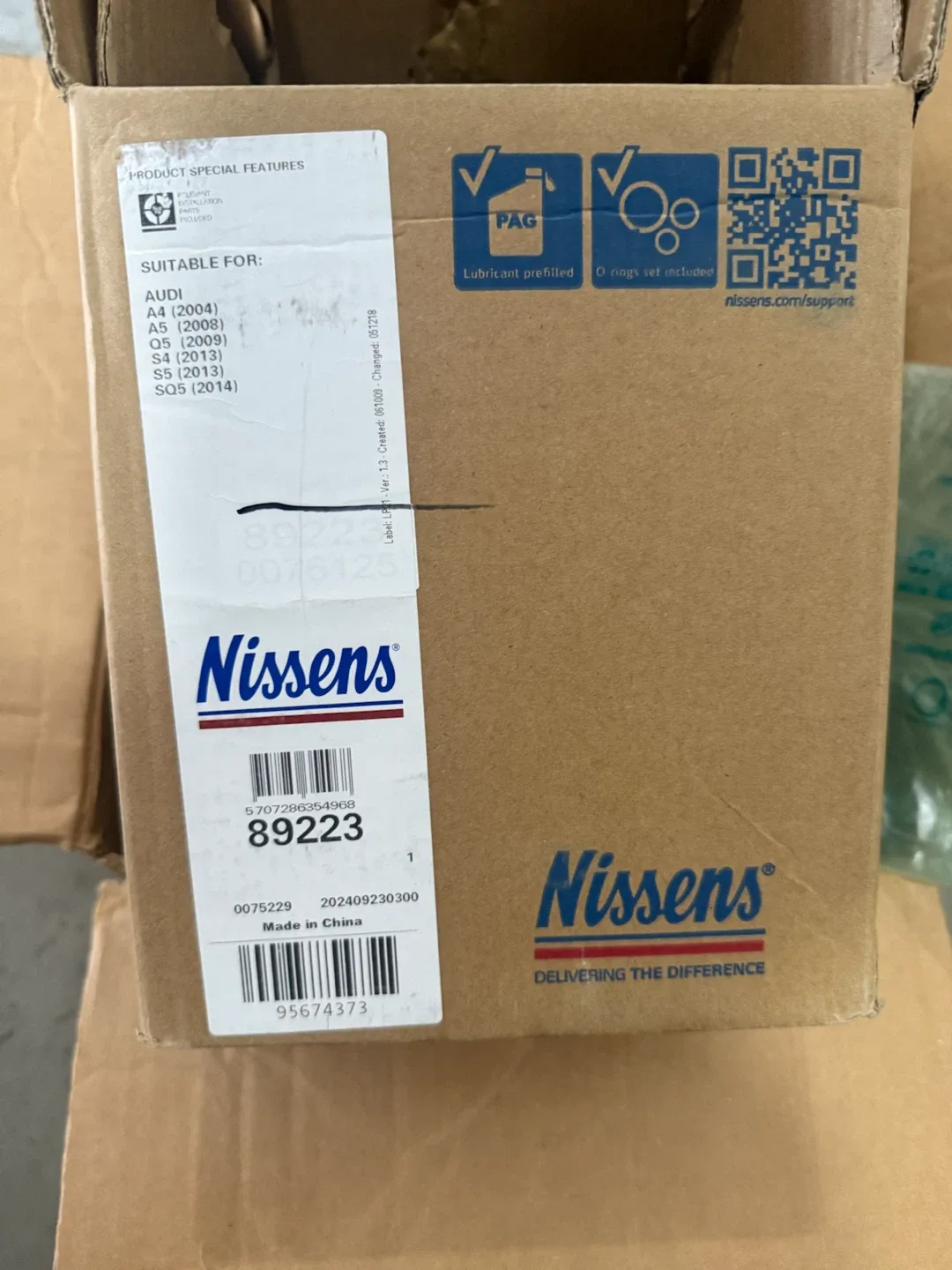 NEW Nissens A/C Compressor Audi S4 S5 SQ5 Q5 A4 3.0T - photo 3