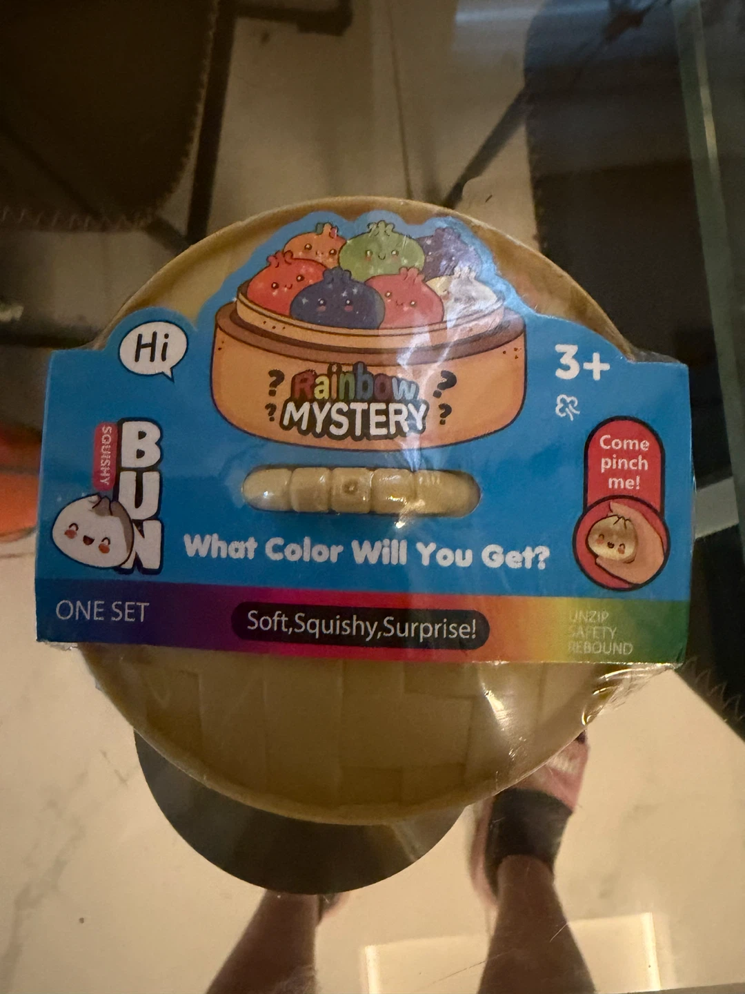 Squishy BUN Rainbow Mystery Toy