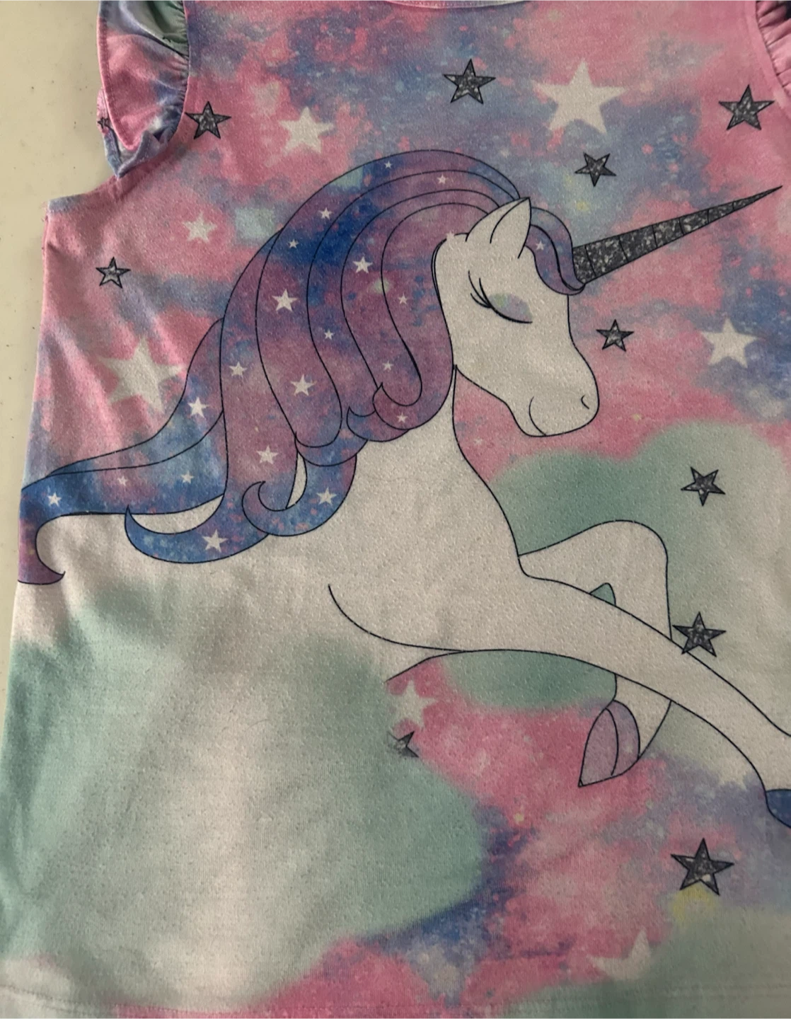 The Children's Place Unicorn Pajama Set 10/12 - photo 4