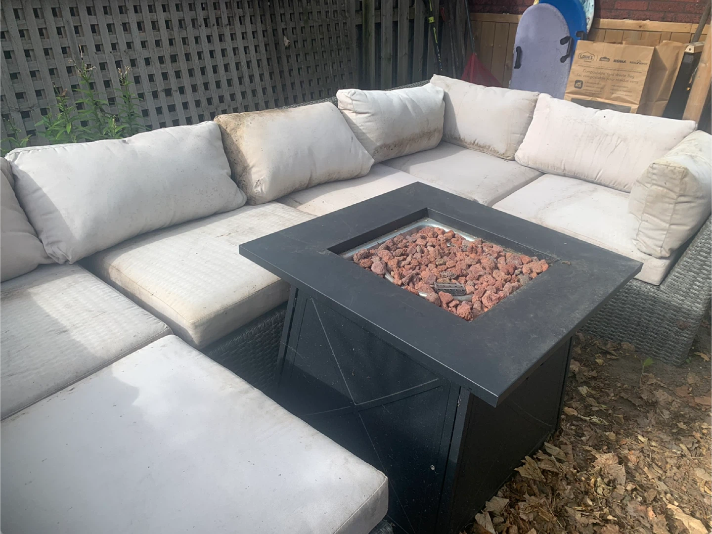 Patio Furniture with Fire Pit Table - photo 3