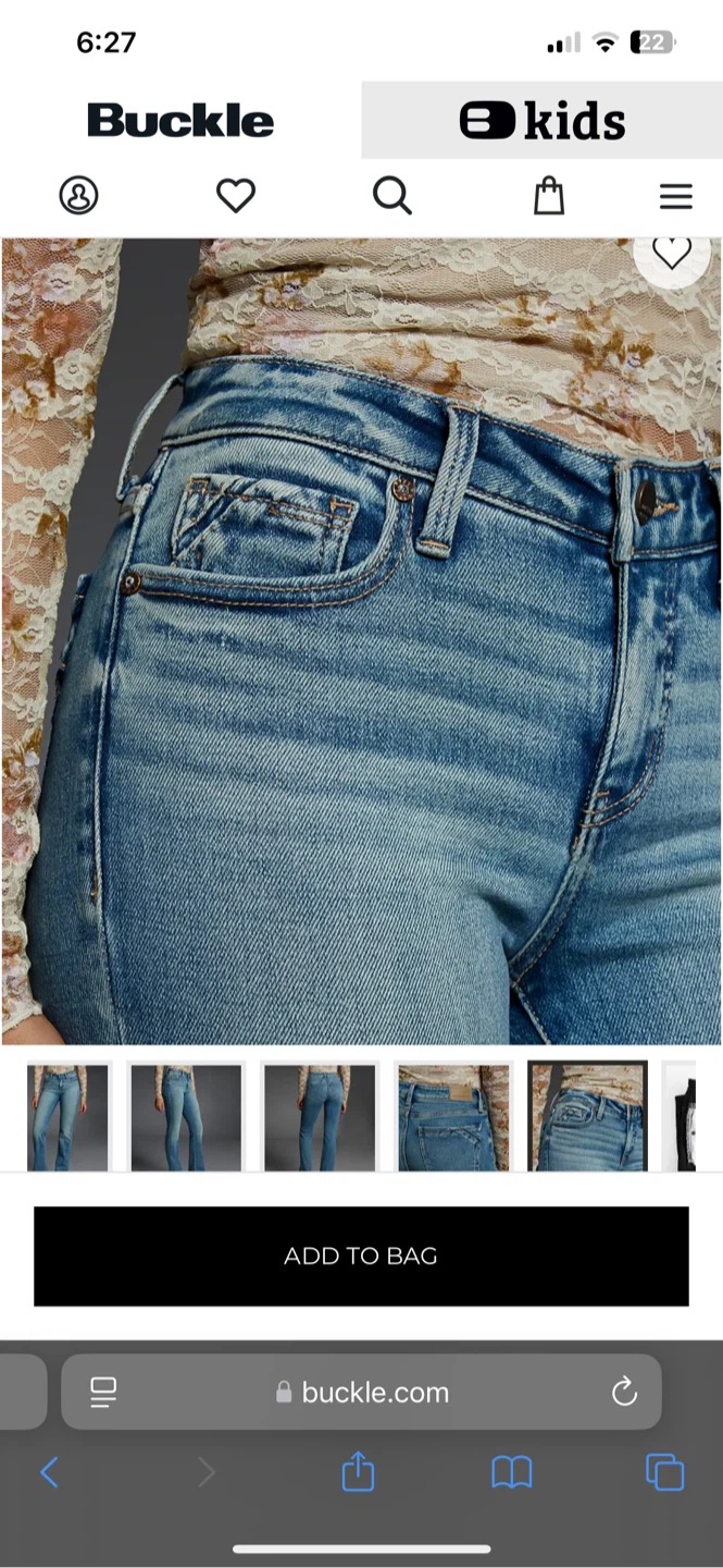Buckle Black Fit No.53 Bootcut Denim - photo 5