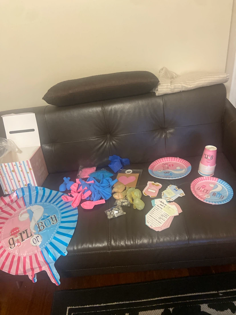 Gender Reveal Party Supplies Kit