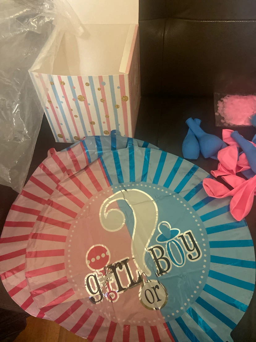 Gender Reveal Party Supplies Kit - photo 2