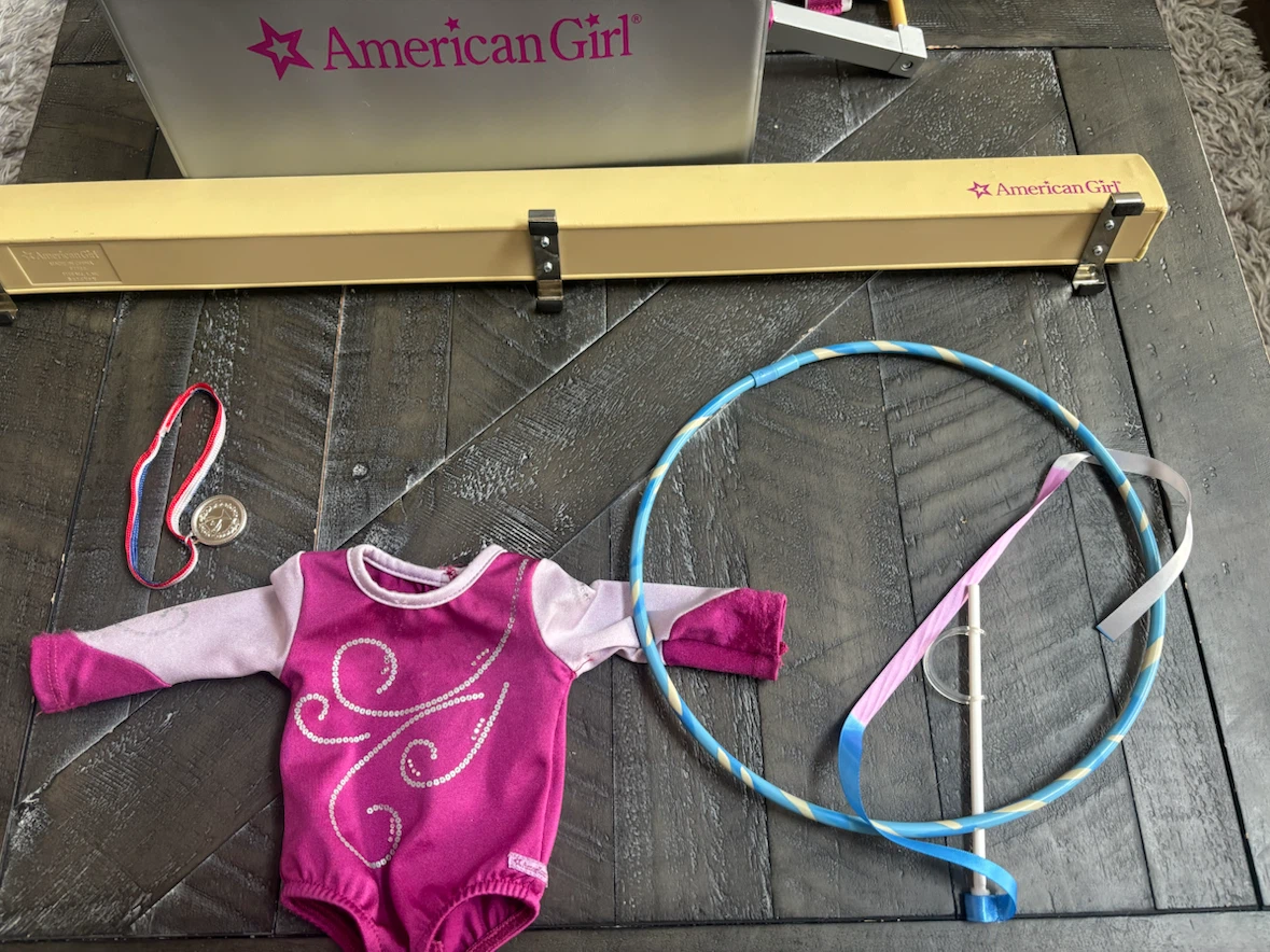 American Girl doll gymnastics accessories - photo 3