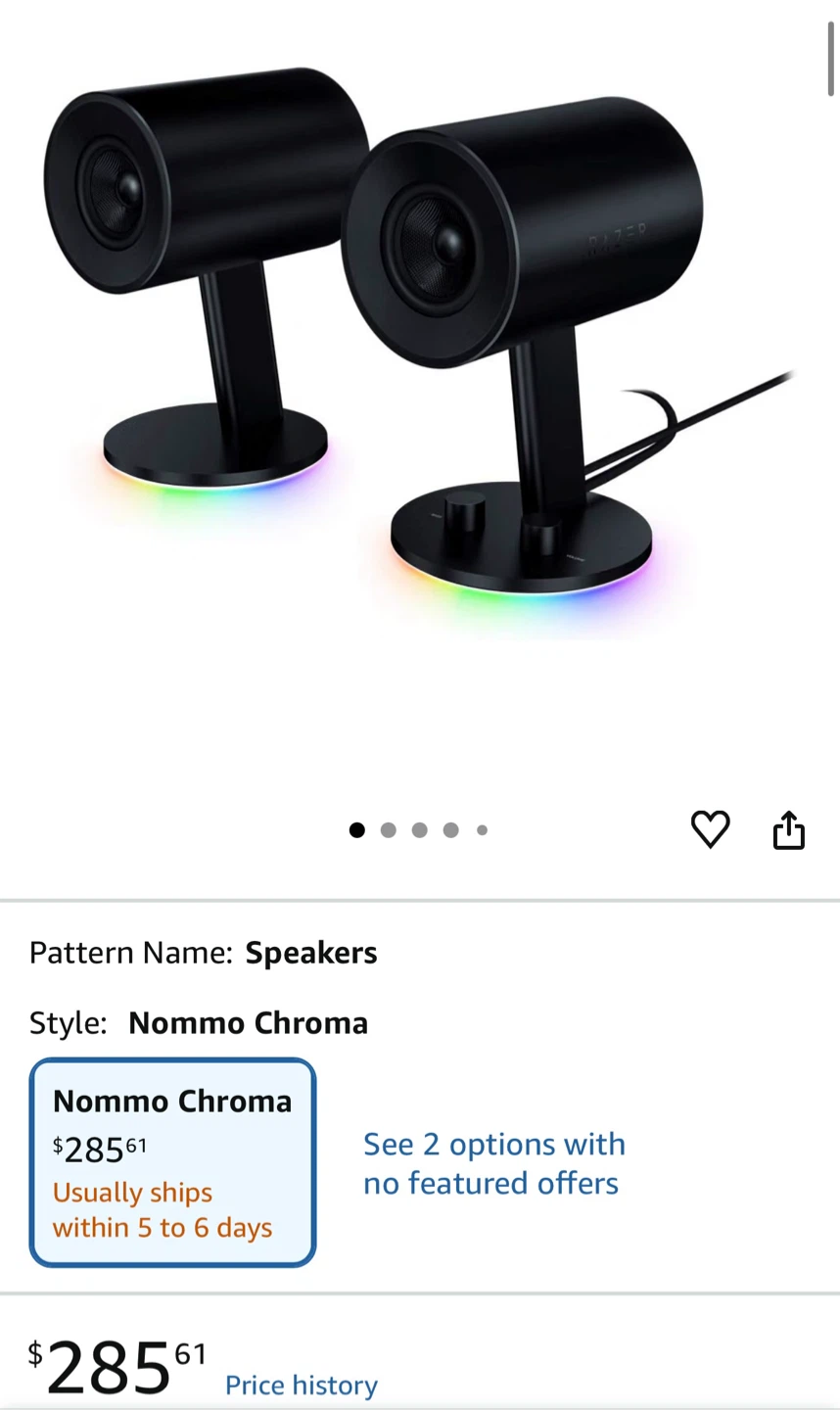 Razer Nommo 2.0 Chroma RGB Speakers - photo 3