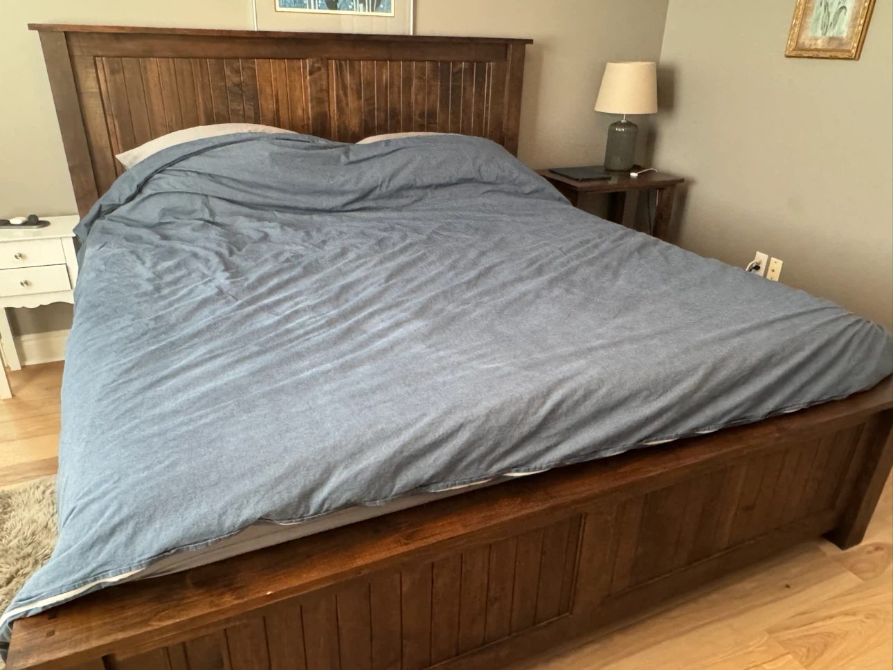 King size hand-made Wooden Bed Frame