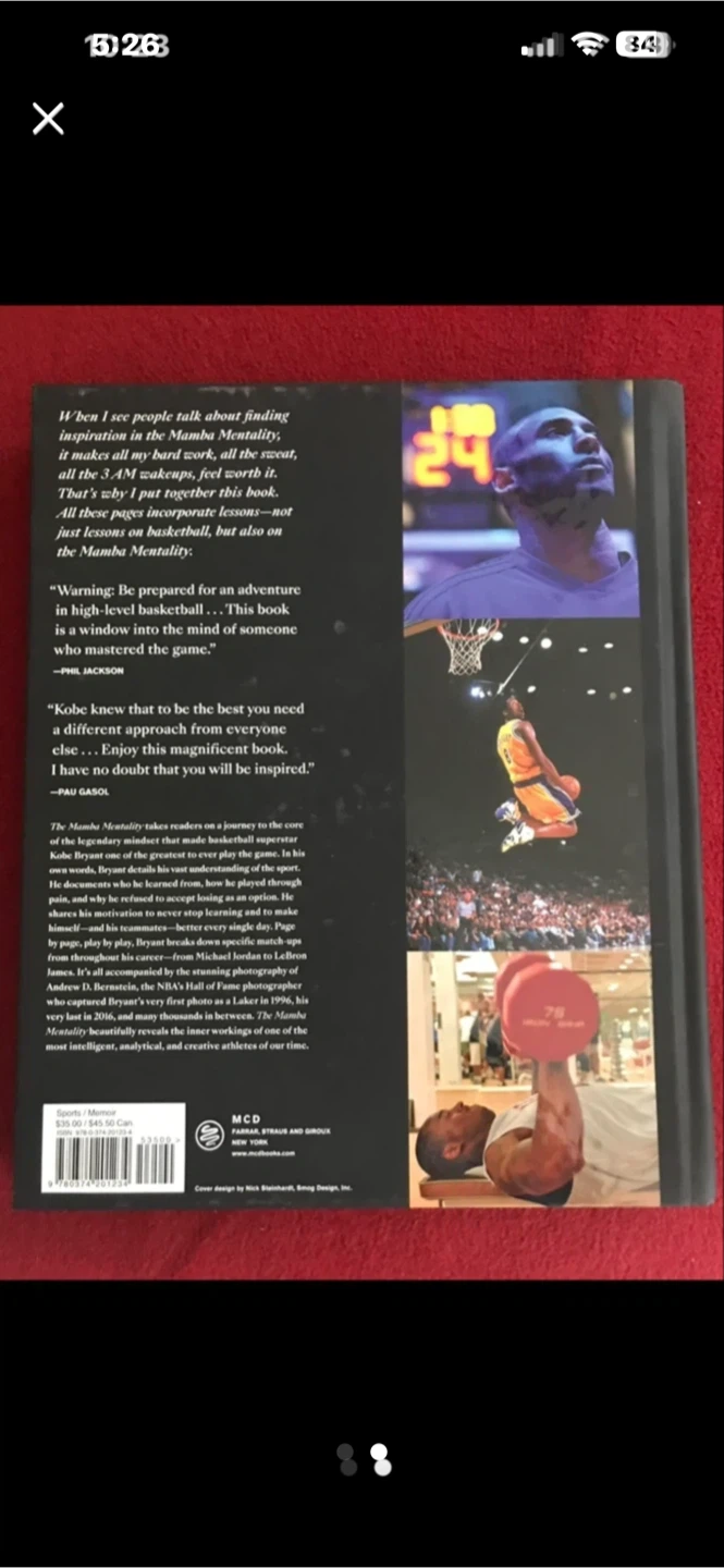 Kobe Bryant The Mamba Mentality How I Play Book - photo 2