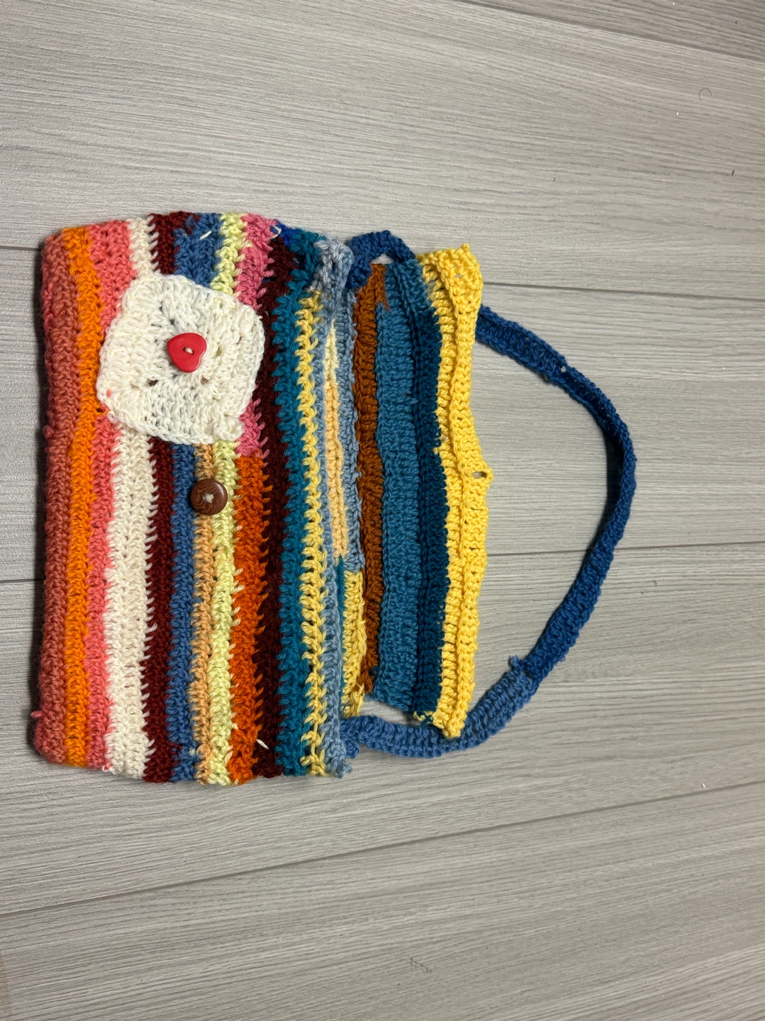 Handmade Crochet Shoulder Bag - photo 2