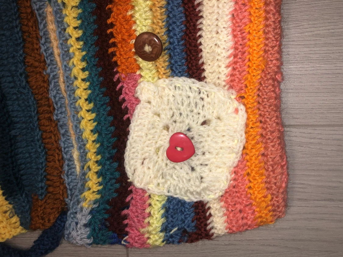 Handmade Crochet Shoulder Bag - photo 3
