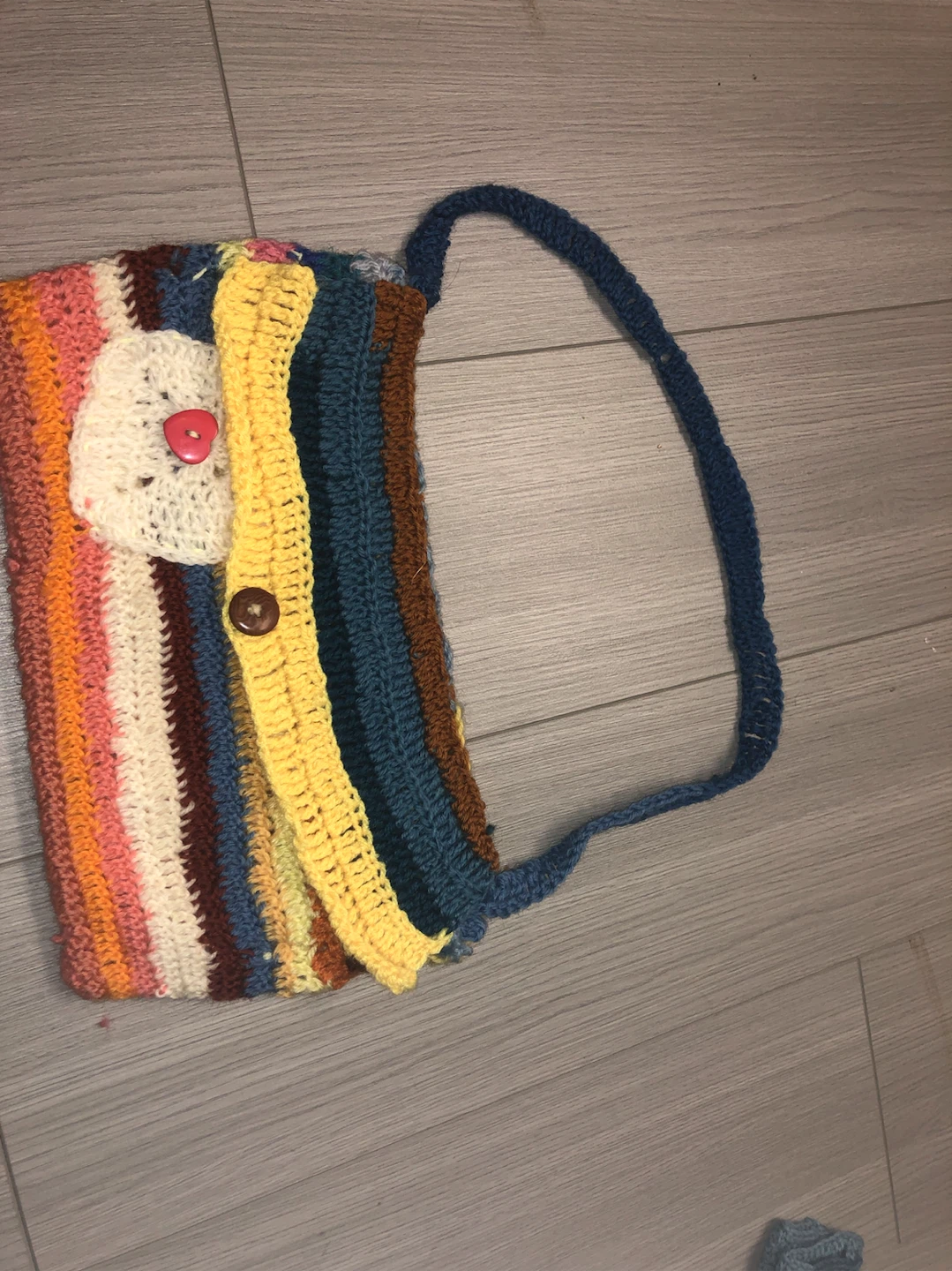 Handmade Crochet Shoulder Bag - photo 4