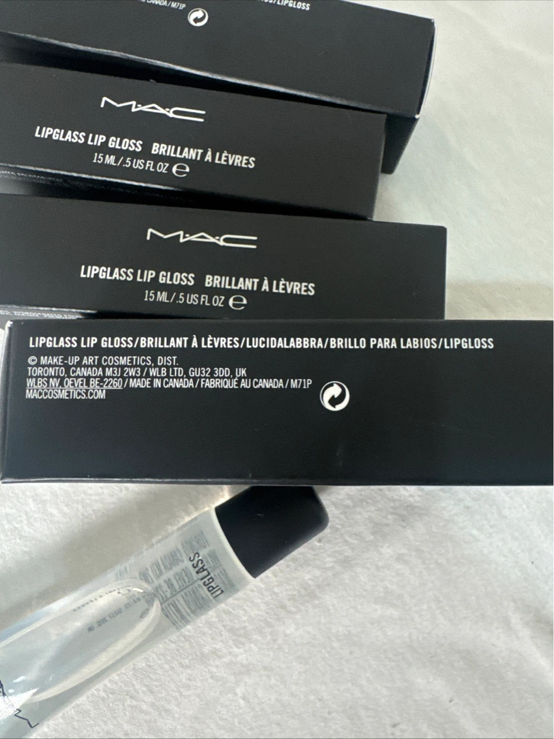 MAC Lipglass Lip Gloss Clear - photo 4