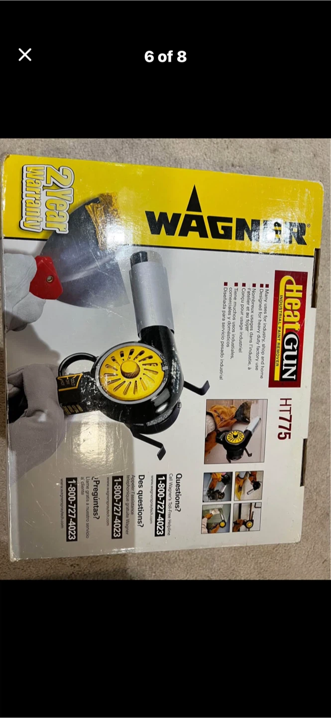 Wagner HT775 Industrial Heat Gun - photo 3