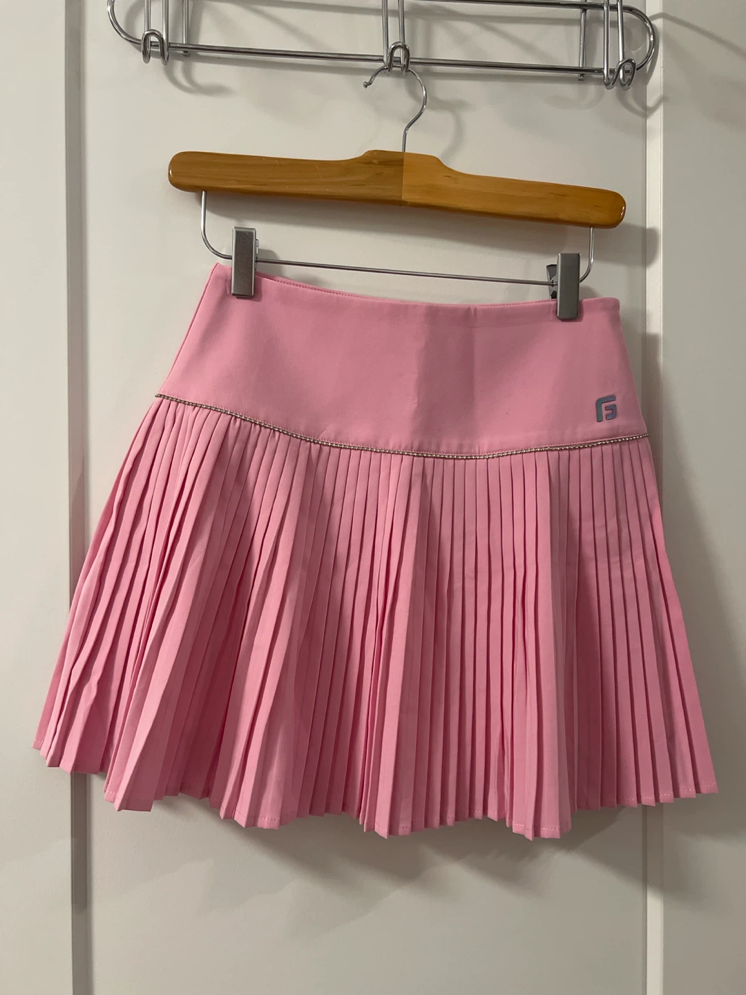 Pink Pleated Tennis Skirt