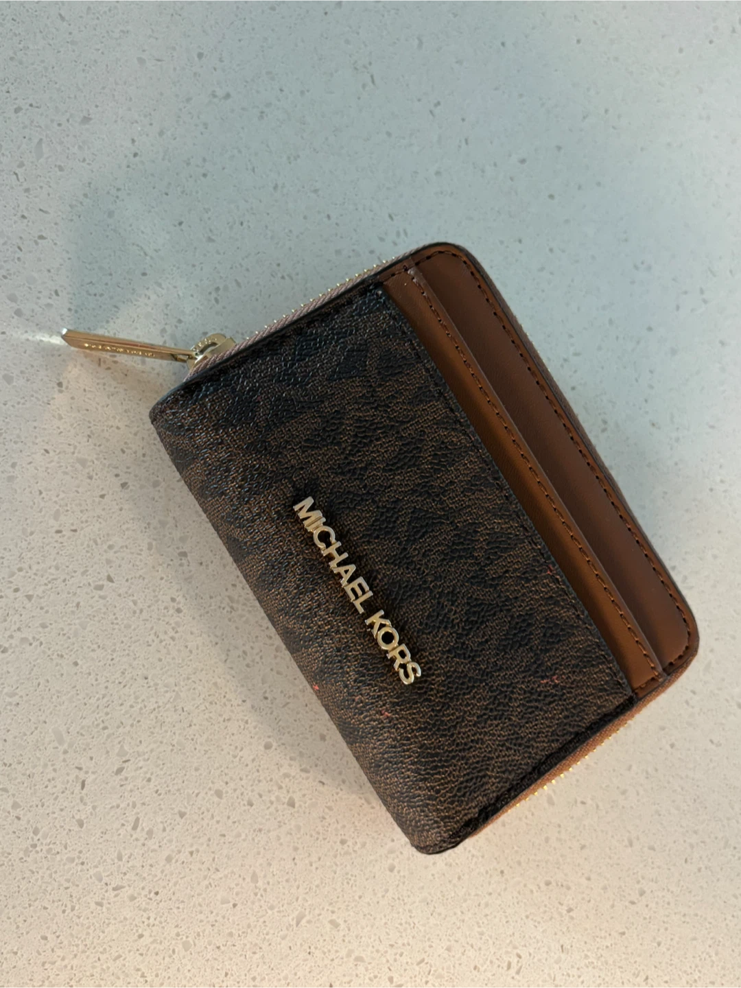 Michael Kors Zippered Cardholder Wallet