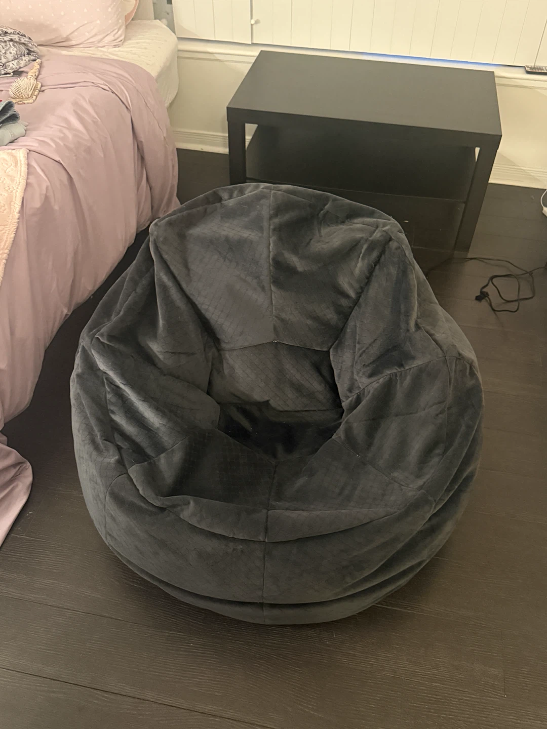 Gray Bean Bag Chair