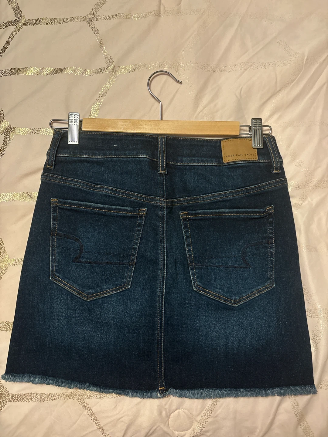 American Eagle Ne(x)t Level Stretch Denim Skirt - Size 4 - photo 2