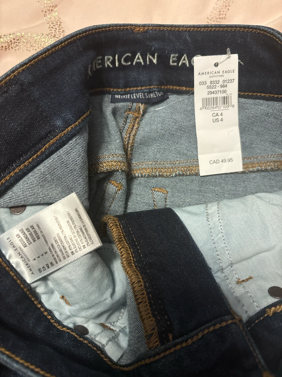 American Eagle Ne(x)t Level Stretch Denim Skirt - Size 4 - photo 3