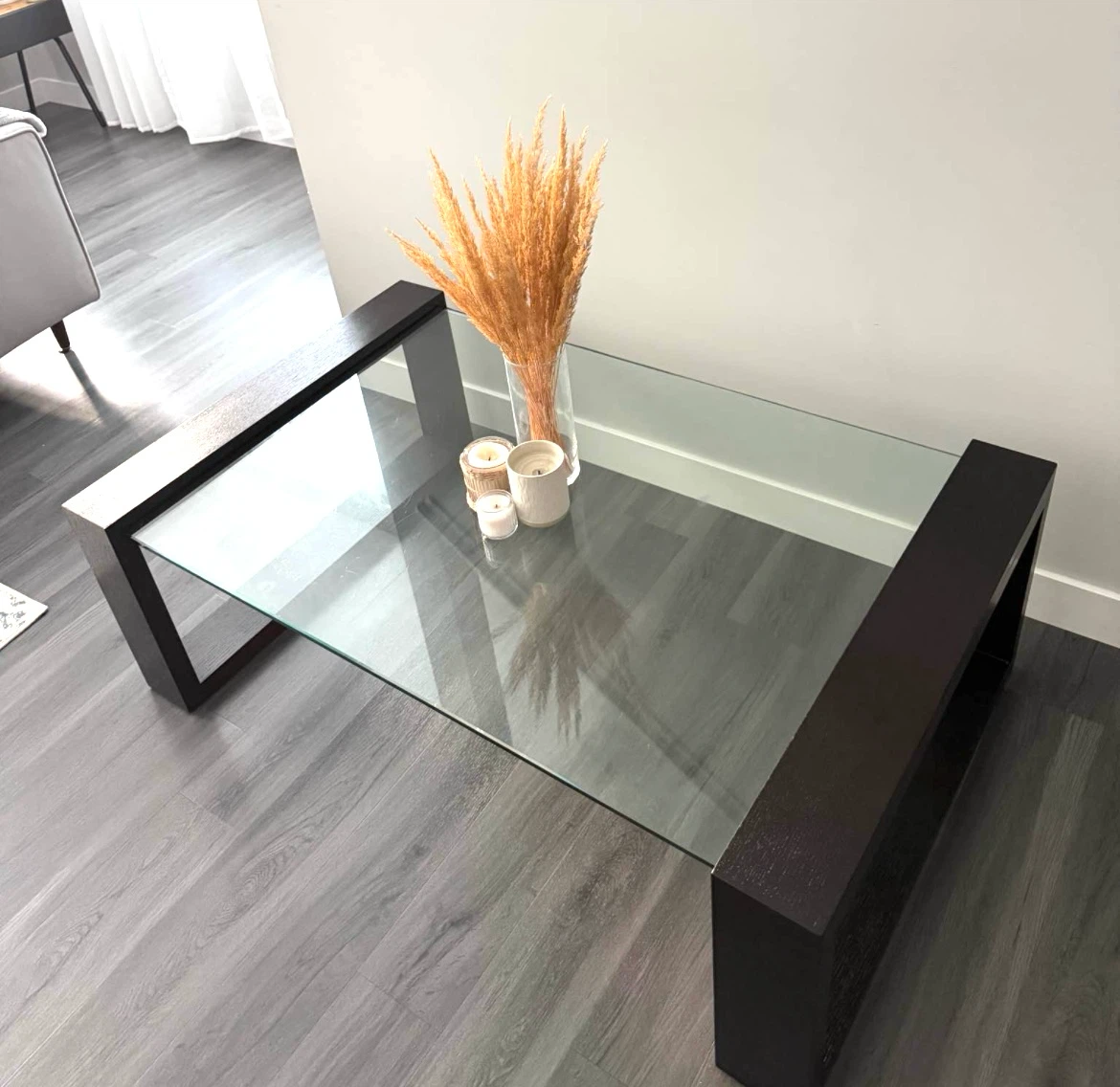 Modern Glass Coffee Table - photo 3