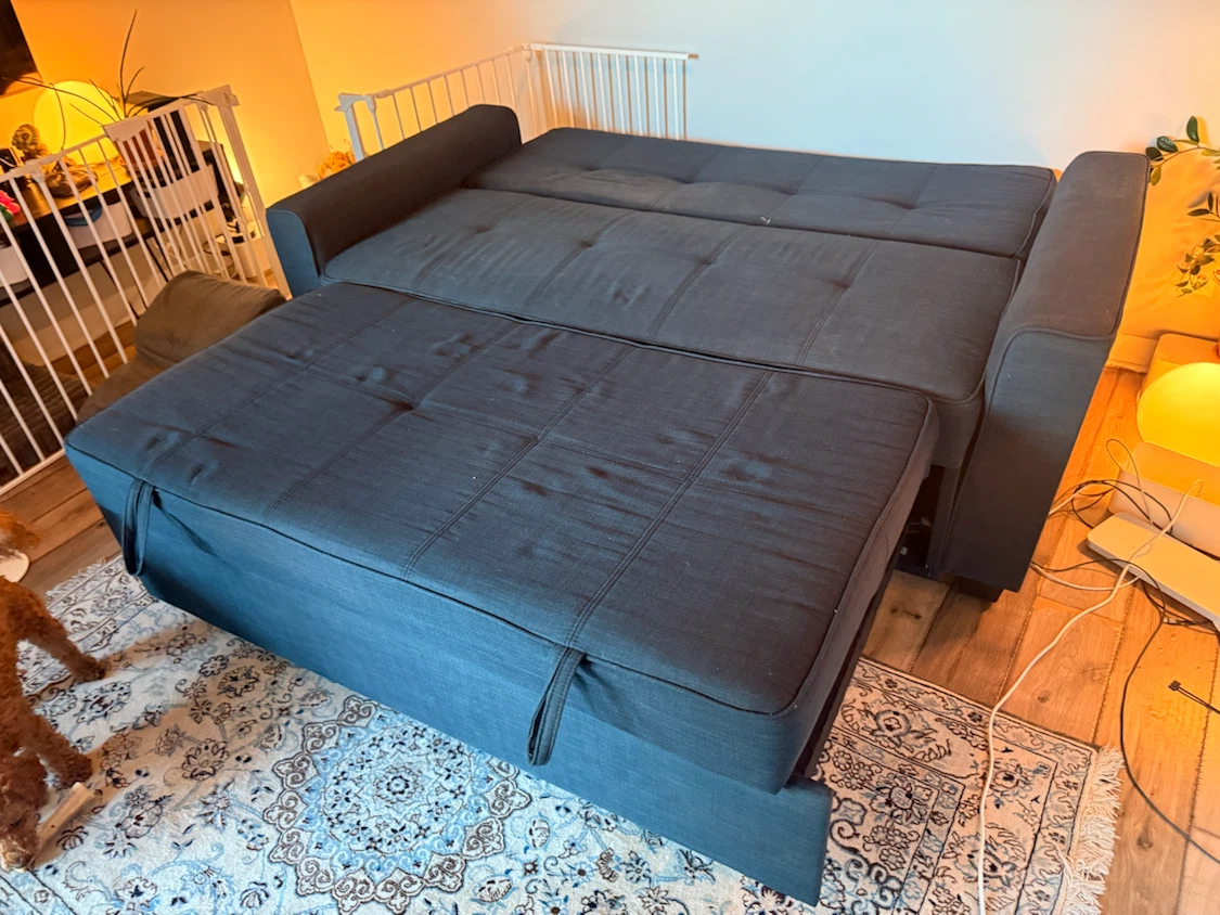 Navy Sleeper Sofa