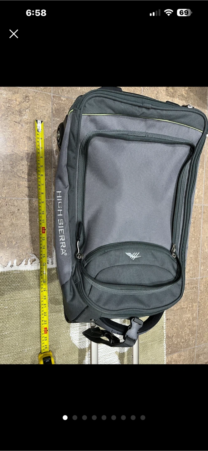 High Sierra Rolling Suitcase