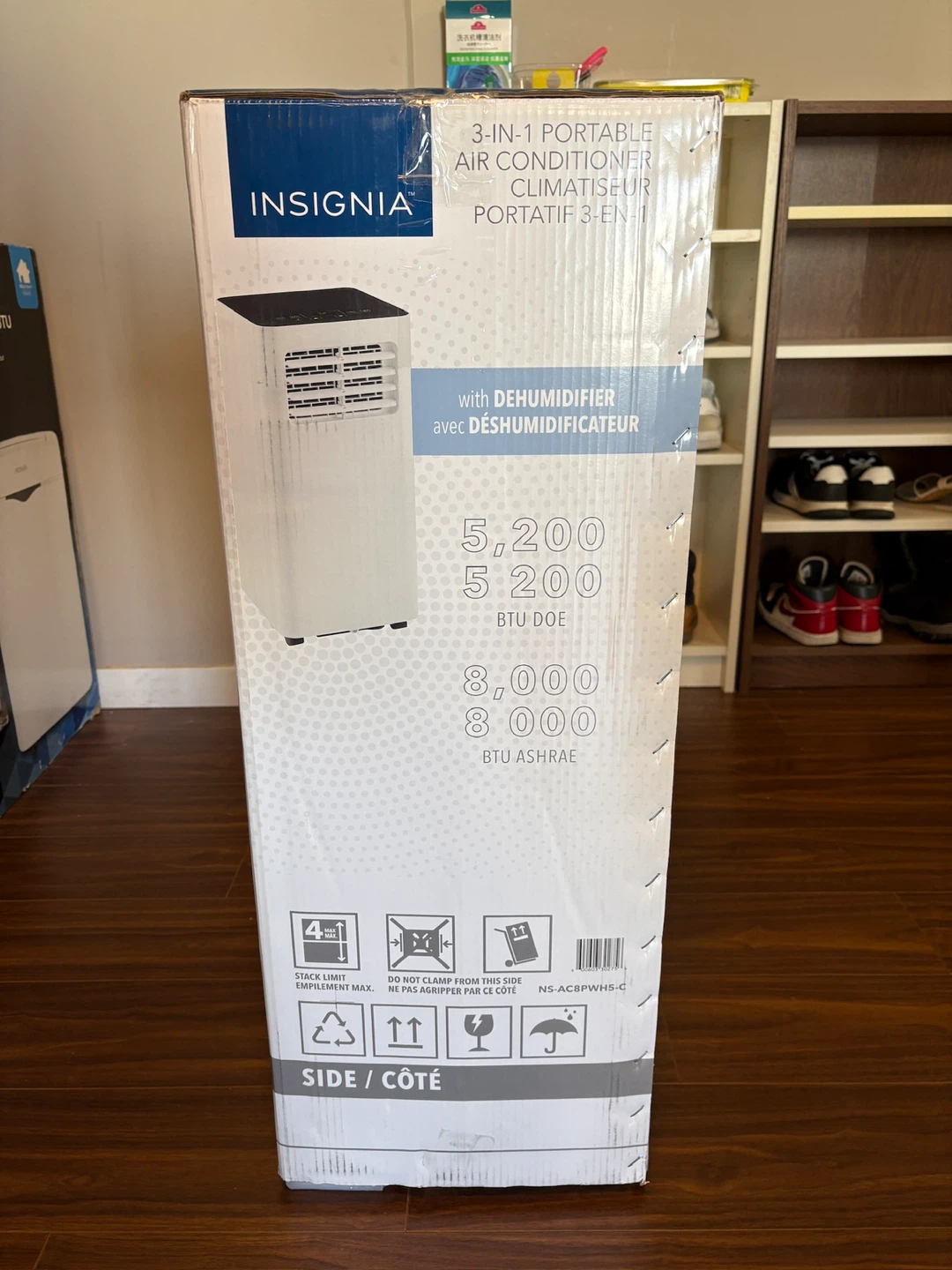 INSIGNIA 3-in-1 portable 8000 BTU AC - photo 2