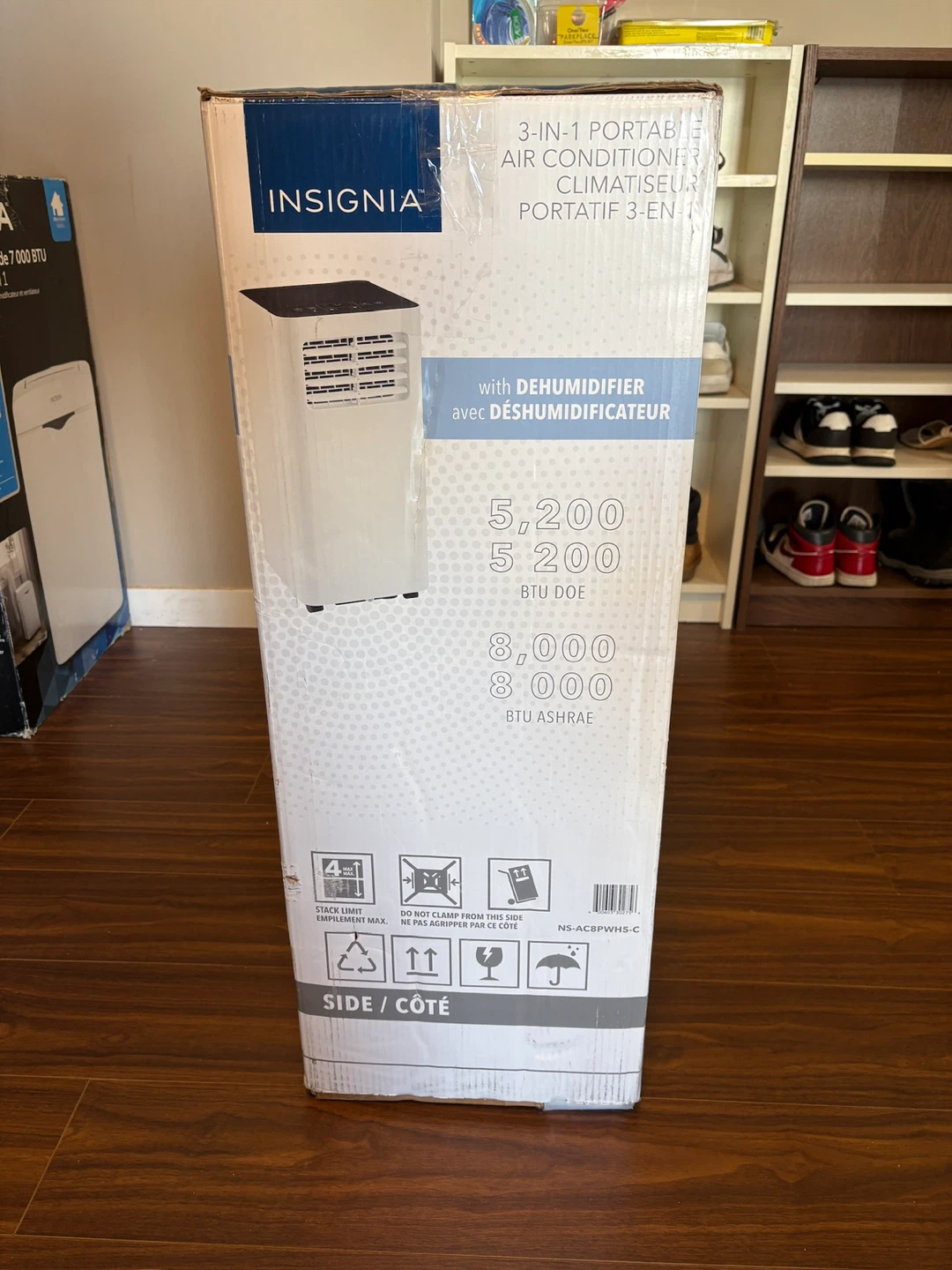 INSIGNIA 3-in-1 portable 8000 BTU AC - photo 4