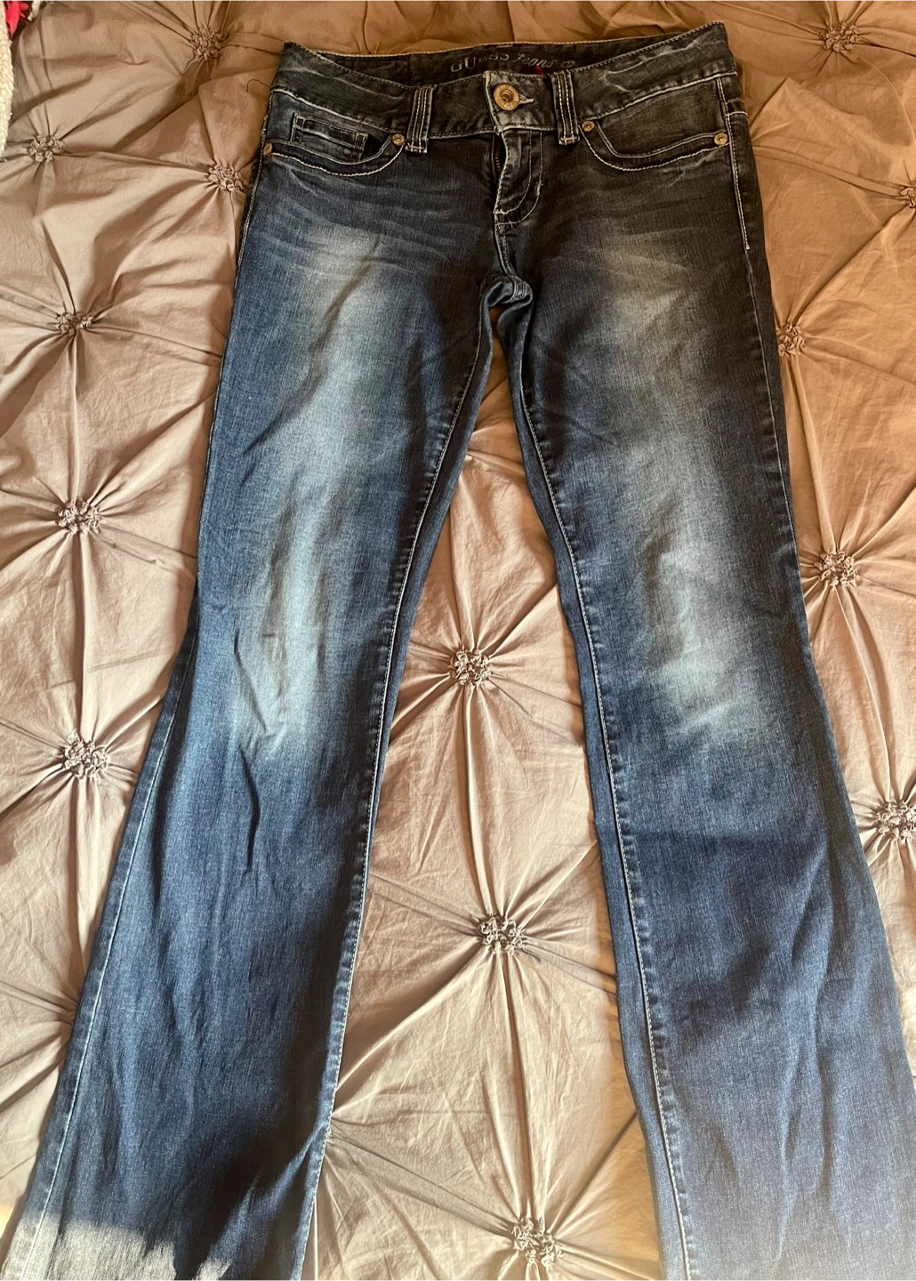 Guess bootcut dark denim jeans - photo 3