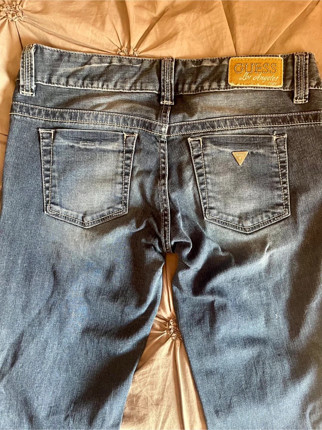 Guess bootcut dark denim jeans - photo 4
