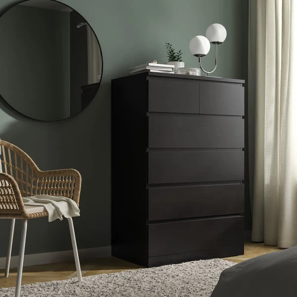 IKEA MALM 6-Drawer Dresser