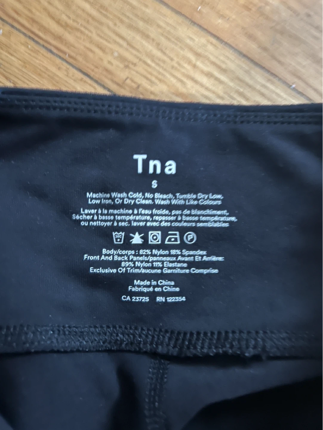 TNA The Stride Pant Leggings - Black Size S - photo 2