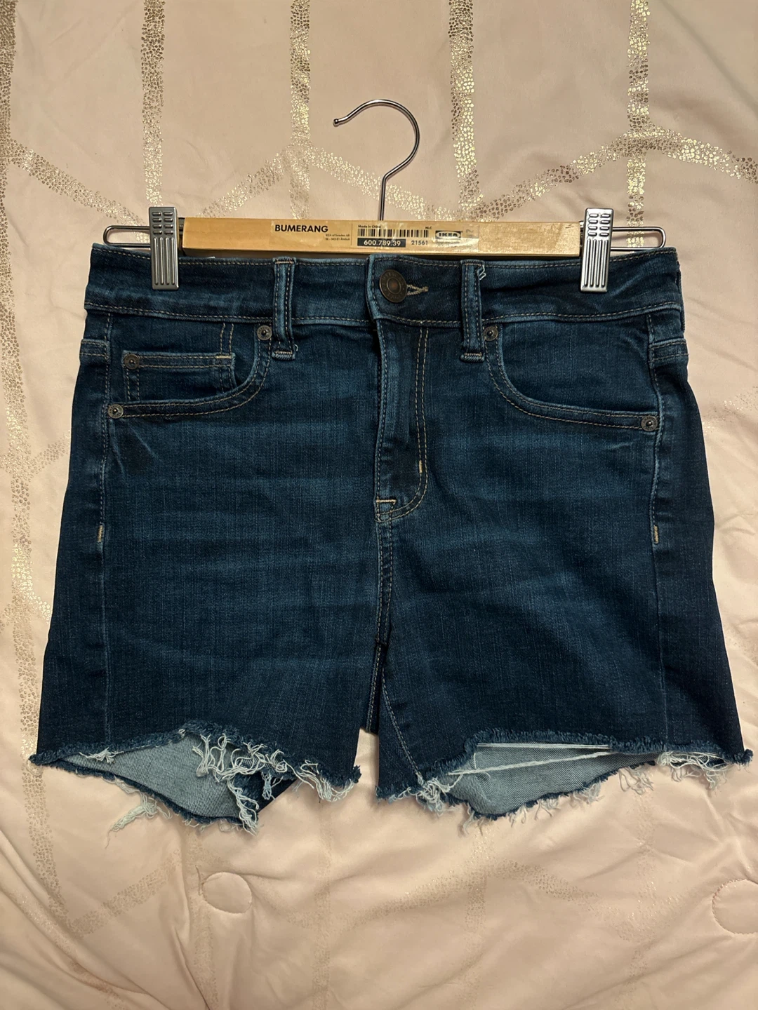 American Eagle Ne(x)t Level Stretch Denim Shorts Size 4