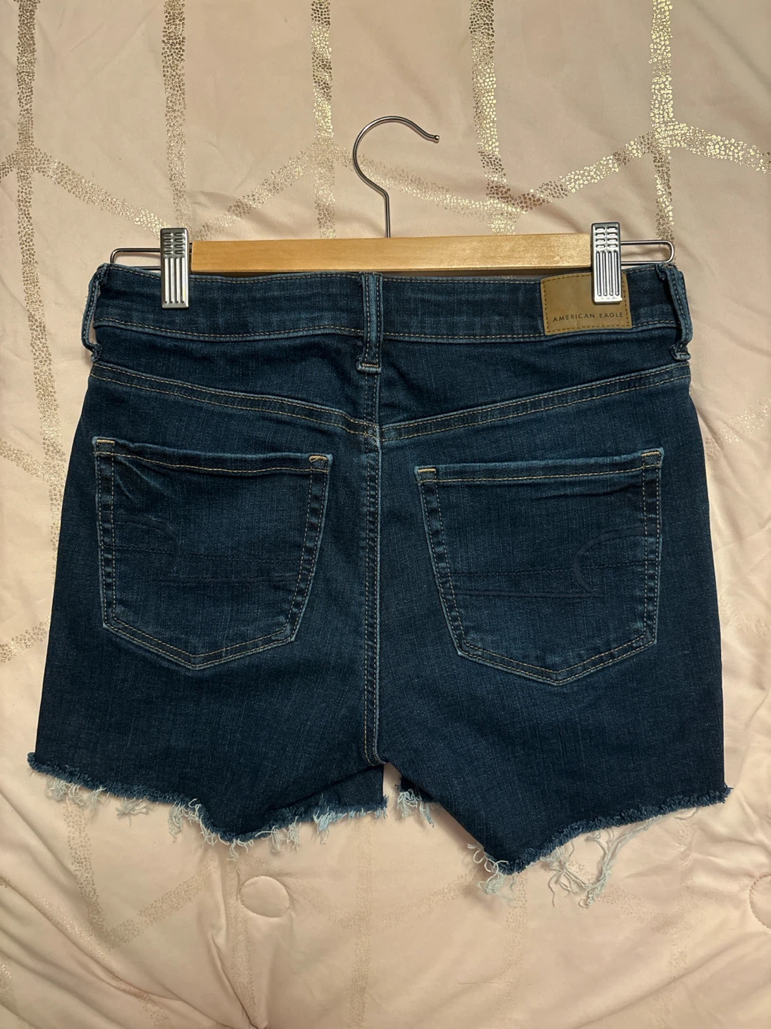 American Eagle Ne(x)t Level Stretch Denim Shorts Size 4 - photo 2