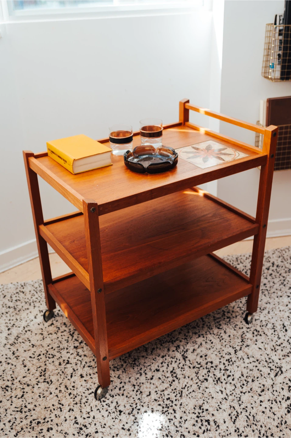 Brdr. Furbo Danish Teak Bar Cart / Trolley - photo 3