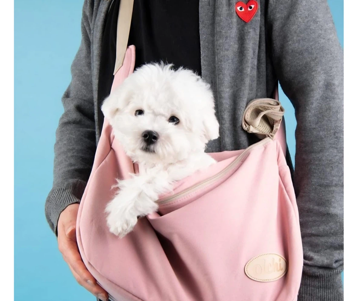 Olchi Pink Pet Sling Carrier Bag - photo 3