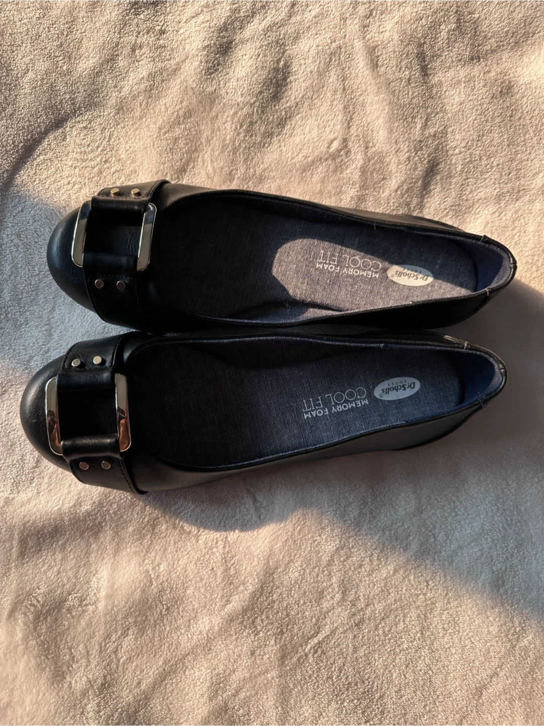Dr. Scholl's Women's Black Ballet Flats 8M