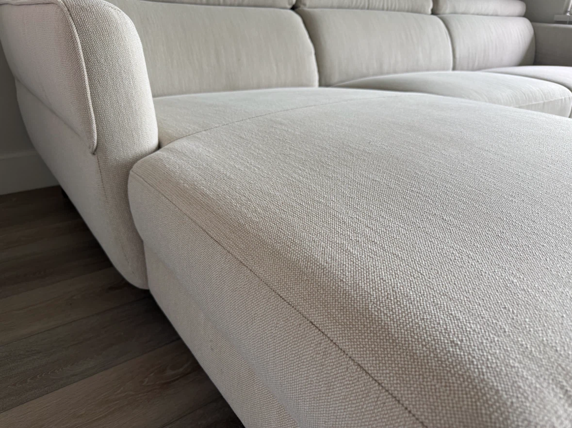 Light Beige Sectional Sofa - photo 3