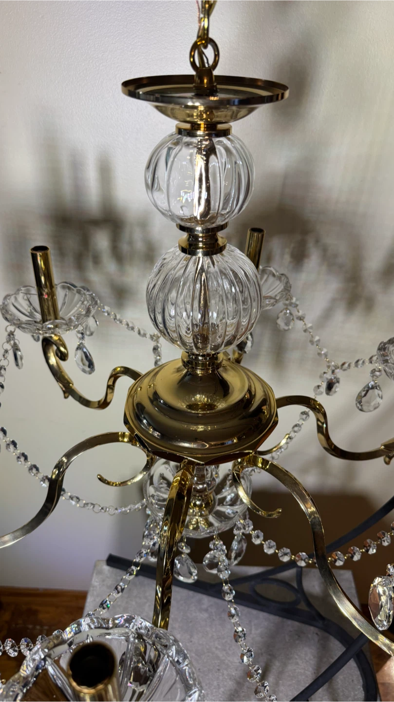 Vintage Unique Crystal Chandelier - photo 2
