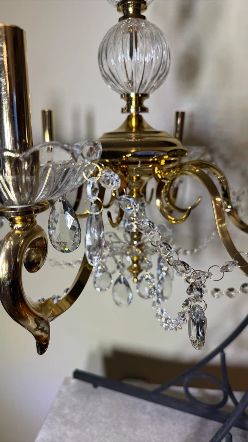 Vintage Unique Crystal Chandelier - photo 3