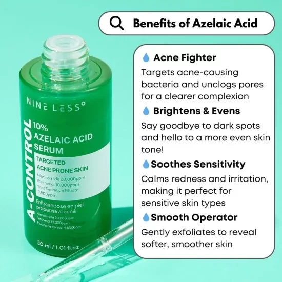 NINE LESS 10% Azelaic Acid Serum - photo 2