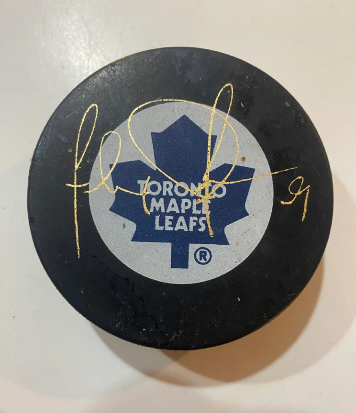 Toronto Maple Leafs Official Game Puck - Autographed