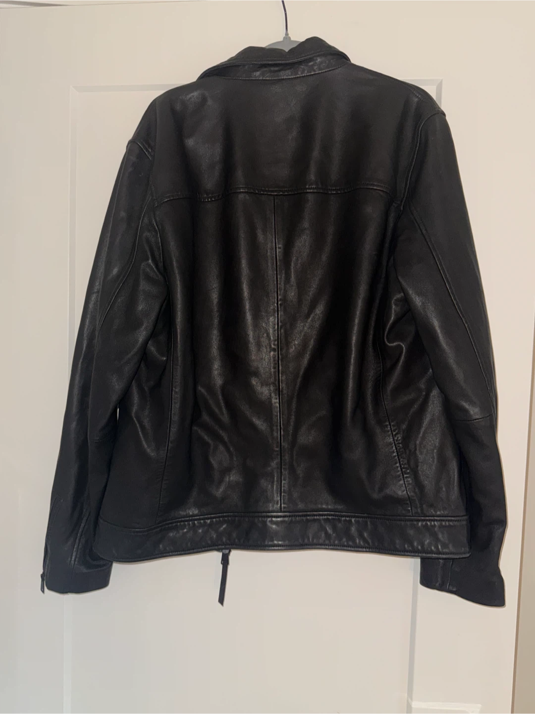 ALLSAINTS Black Leather Jacket - photo 2