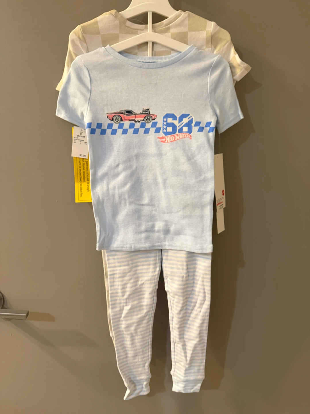 2 sets of Hot Wheels Boys Pajamas Size 4T NWT!