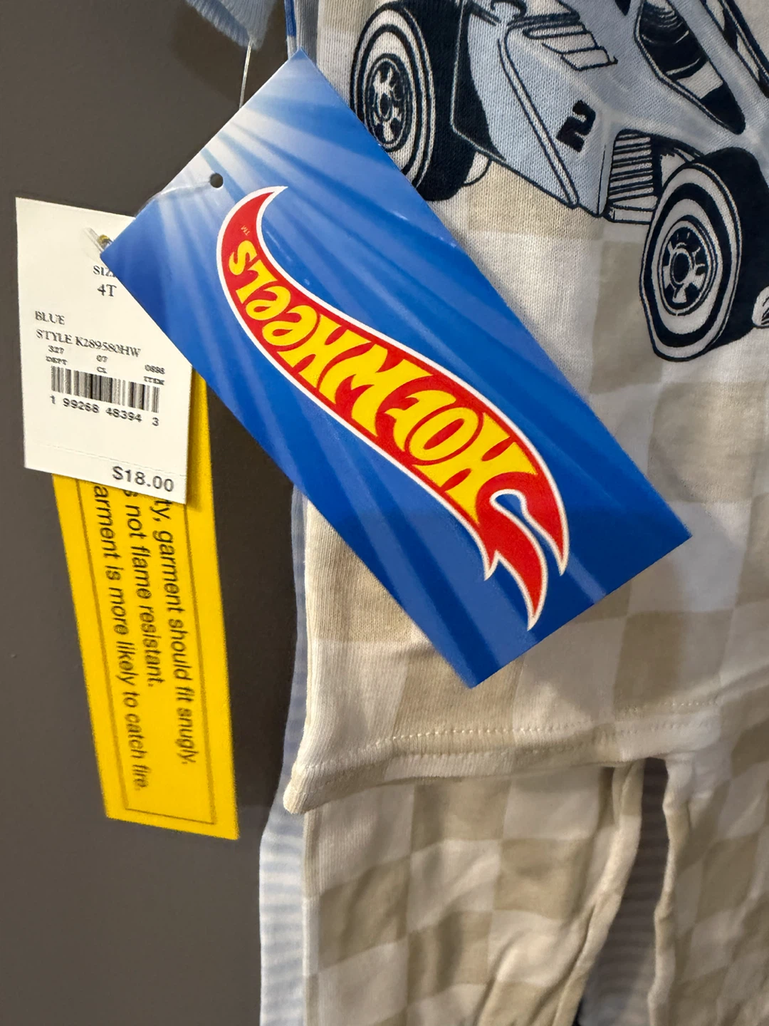 2 sets of Hot Wheels Boys Pajamas Size 4T NWT! - photo 4