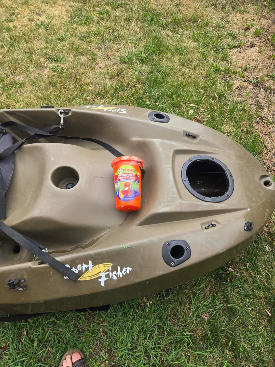 Spirit Fisher Kayak with Paddle - photo 2