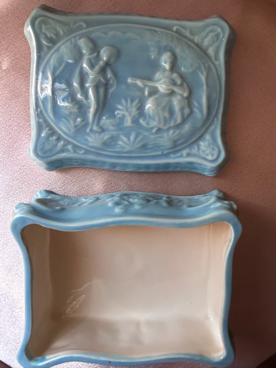 Vintage Ceramic Jewellery Box - photo 2