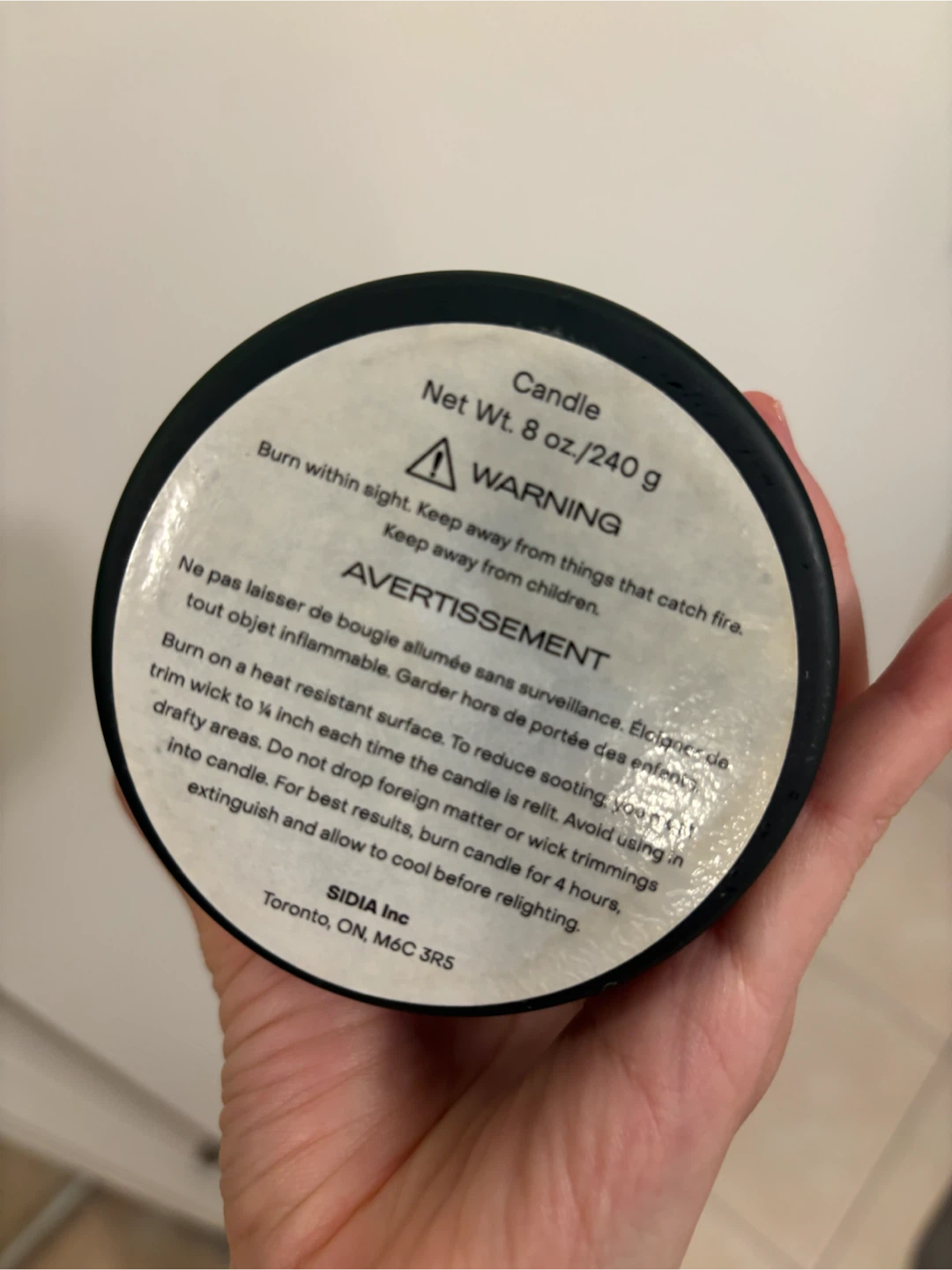 SIDIA SOAKED Wax Candle (Never Used) - photo 3