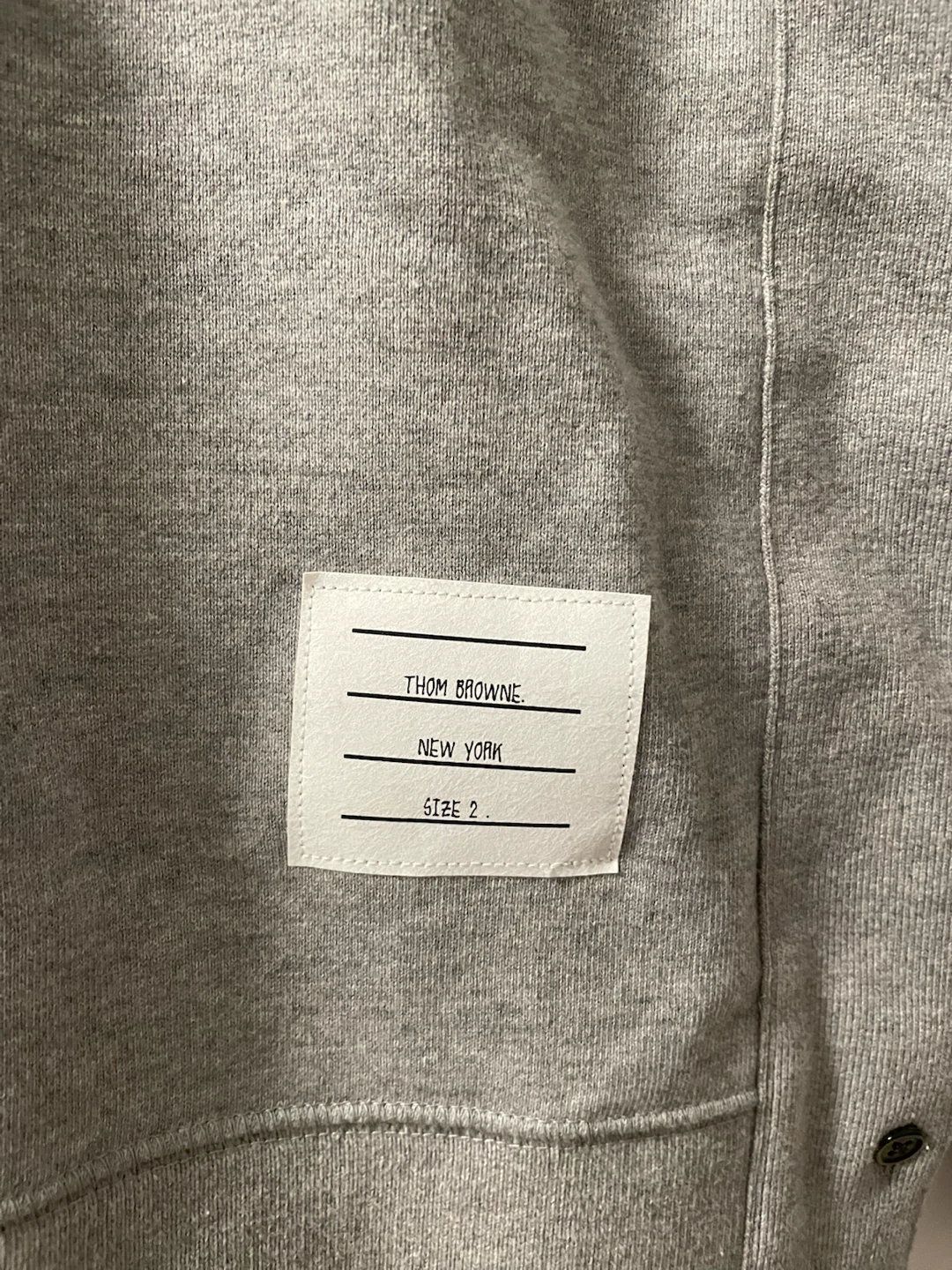 Thom Browne classic LOOPBACK 4-BAR sweatshirt - photo 4